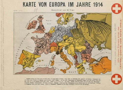 World War I map